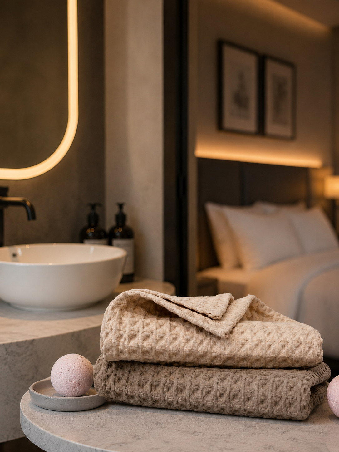 премиальные текстильные изделия для отелей, SPA и глэмпингов